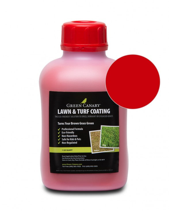 Green Canary Grass Colorant - Red (1 Quart)