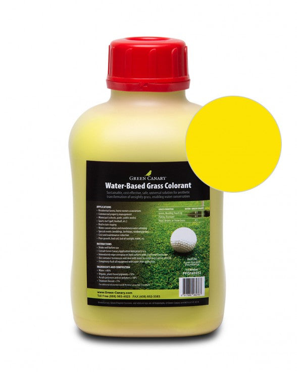 Green Canary Grass Colorant - Yellow (1 Quart)